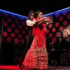 Actuación de flamenco tablao